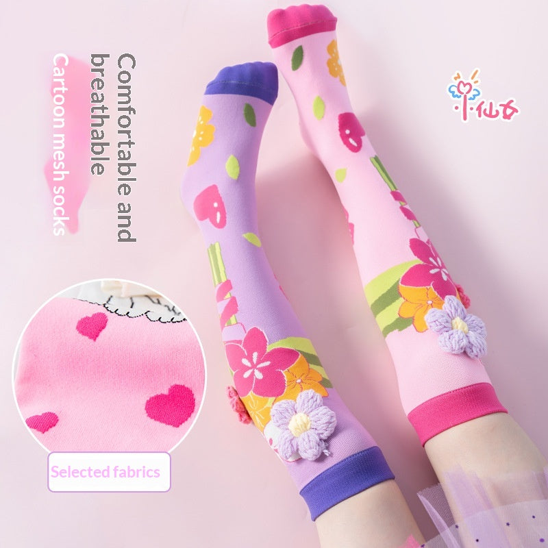 Accessoires pour enfants 3D Cute Cartoon Ear conçu chaussons longs