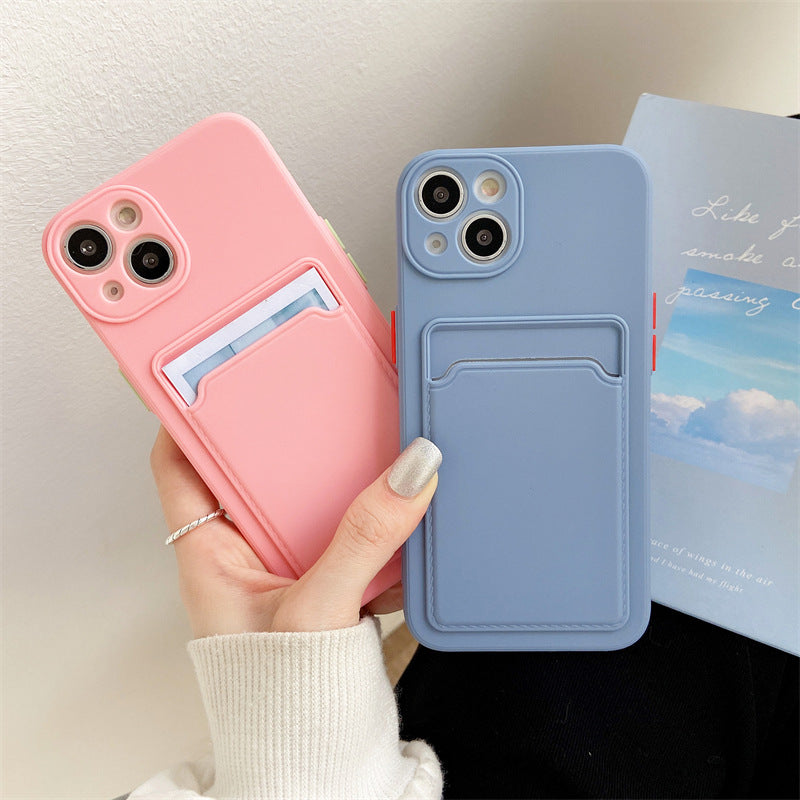 Insertion carte Silicone couleur blocage protection couverture