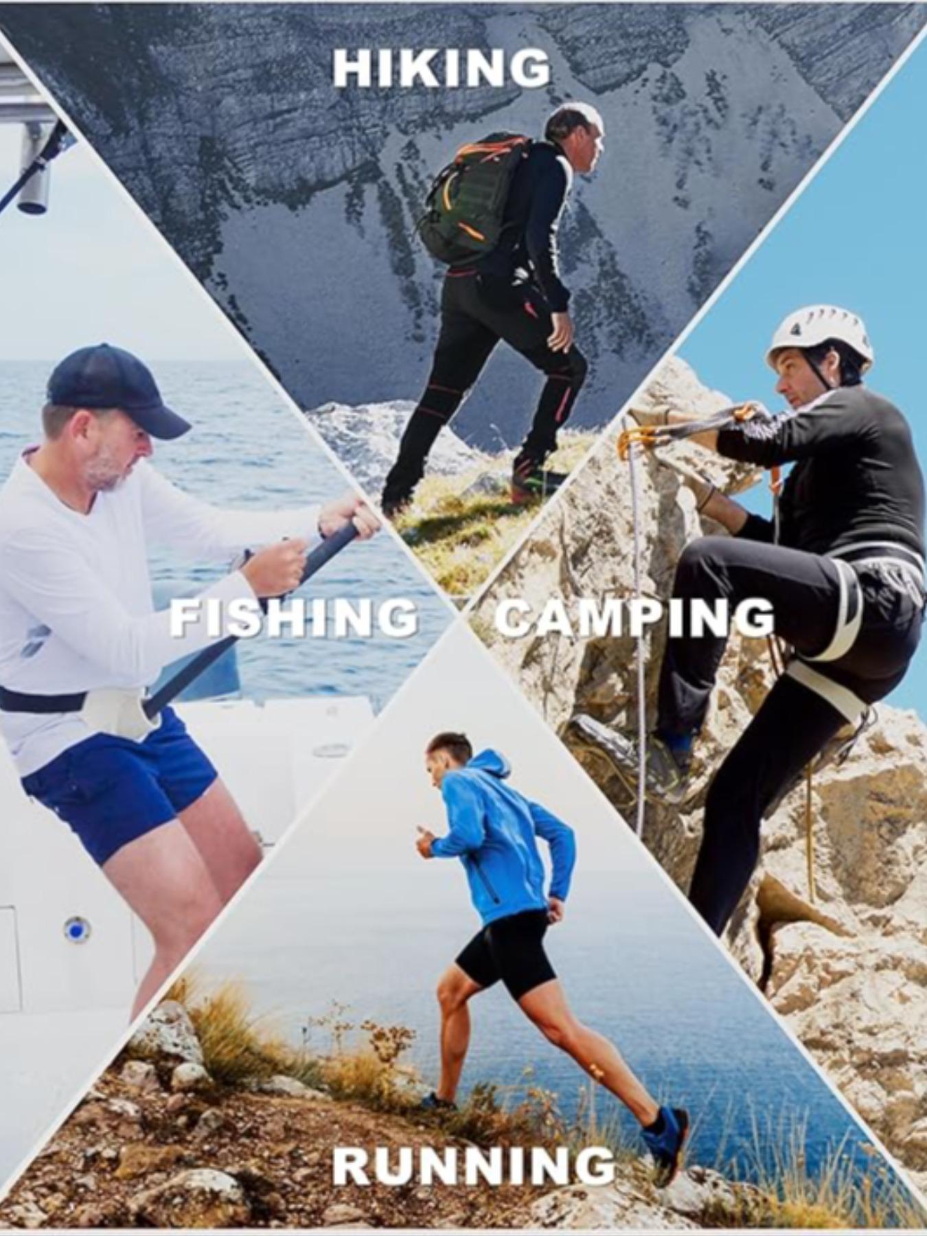 Pêche Hoodie UPF 50 anti UV Sailing Shirt Surf d'été Hommes Long Sleeve Hunting Jersey