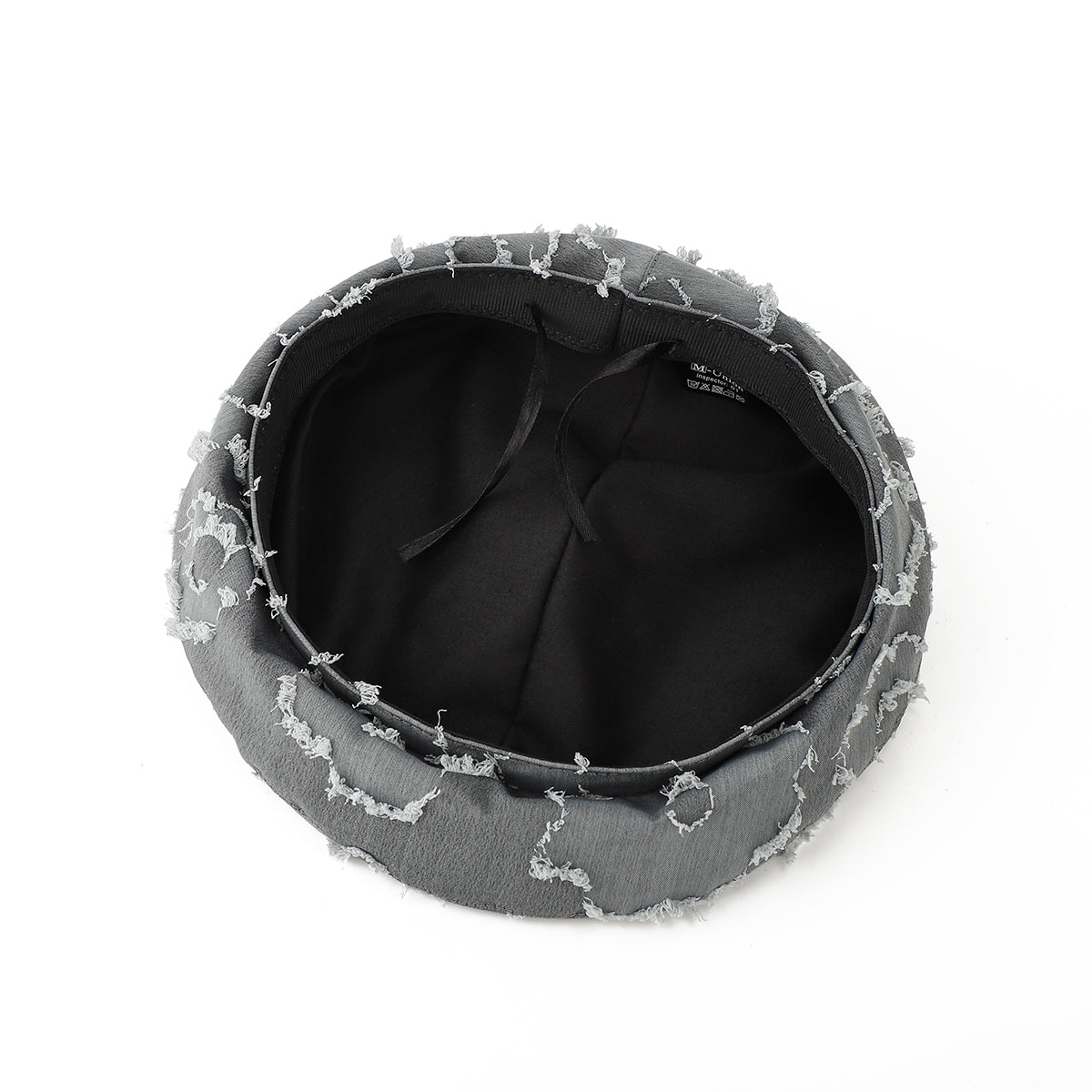 Casquette de Fedora de style floral Jacquard, rétro et décontractée