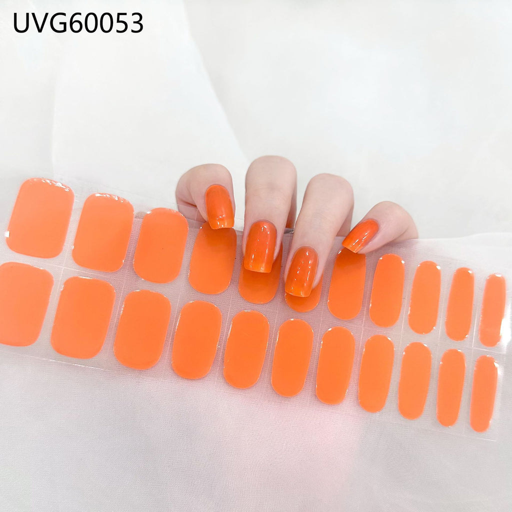 Sticker à ongles de gel UV Semi-cuisiné à ongles UV