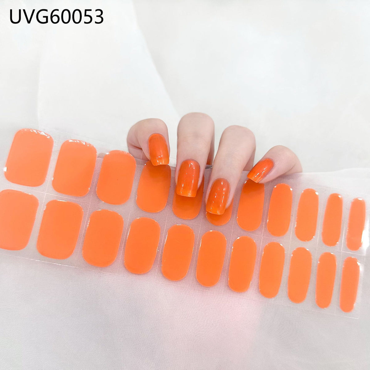 Sticker à ongles de gel UV Semi-cuisiné à ongles UV