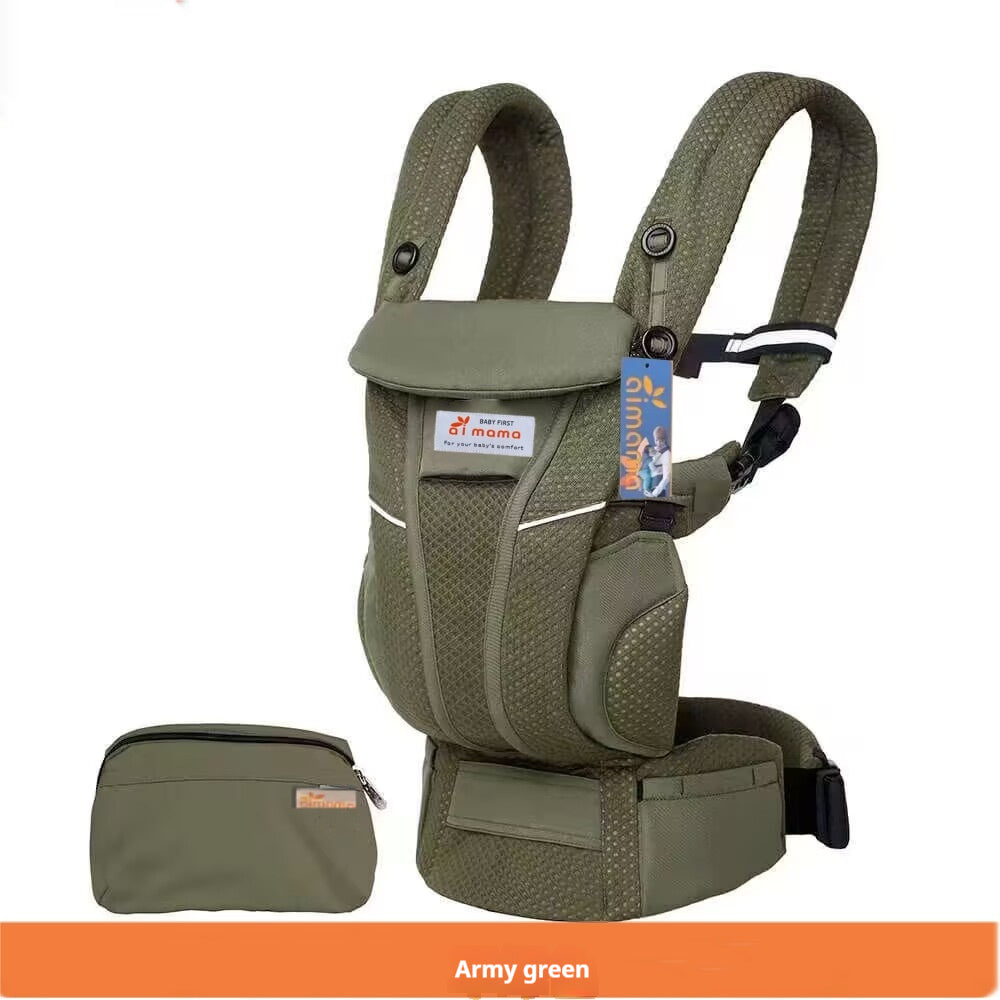 Porte-bébé respirant quatre saisons pour les voyages en plein air et les promenades avec votre enfant