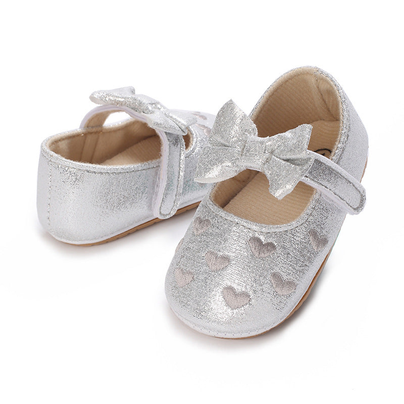 Fille Soft Rubber Semelle Princesse Bébé Bébé Bébé Chaussures