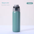 304 Stainless Steel Dual-Use Sports Water Bottle