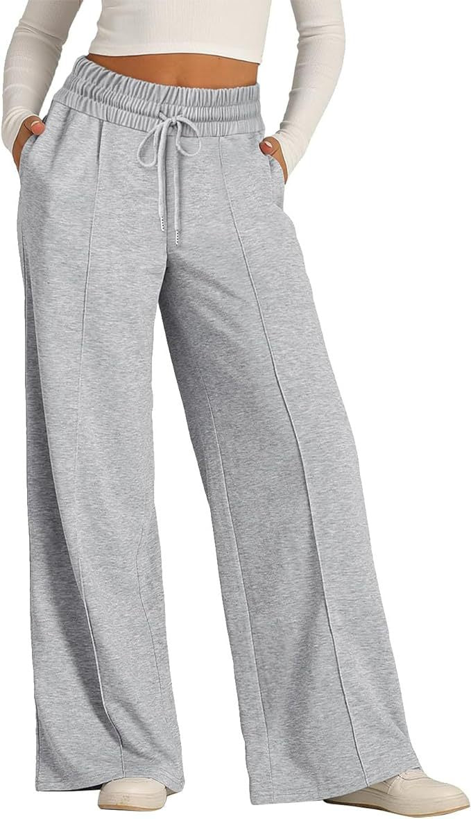 Printemps et été Style européen et américain Pure Couleur Casual Large-Leg String Elasti