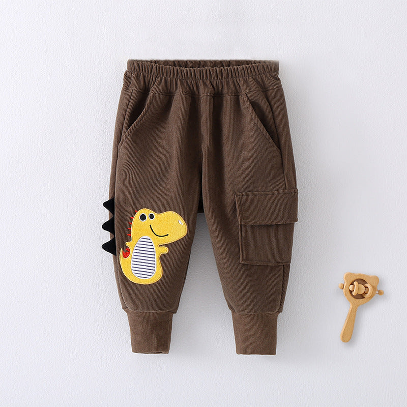 Pantalons de sport durable pour enfants Printemps et automne