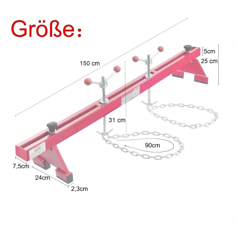 Barre de soutien moteur 500kg-- Support moteur et transmission
