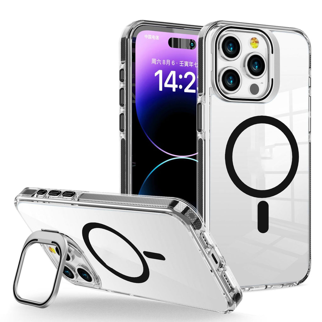 Support de cadre invisible en métal transparent