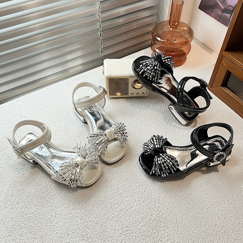 Sandales à talons hauts de printemps pour filles