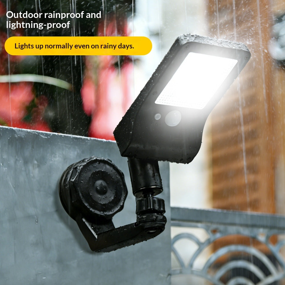 Lampe solaire magnétique extérieure Cour