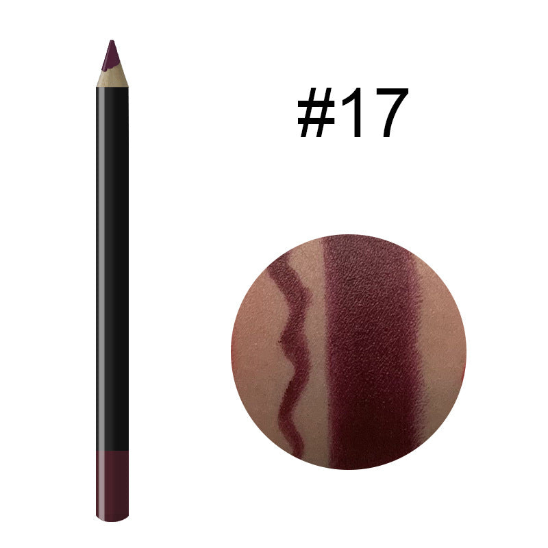 Commerce extérieur 20-Color Multi-Functional Waterproof Lip Liner