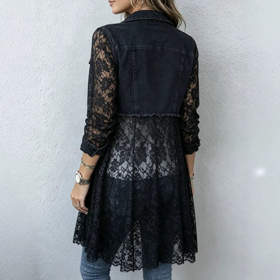 Veste de dentelle mode pour femmes