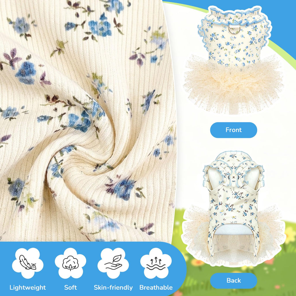 Robes de chien pour petits chiens fille
