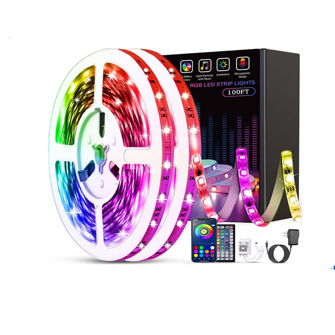 RGB Musique Bluetooth Intelligent bande lumineuse LED basse tension