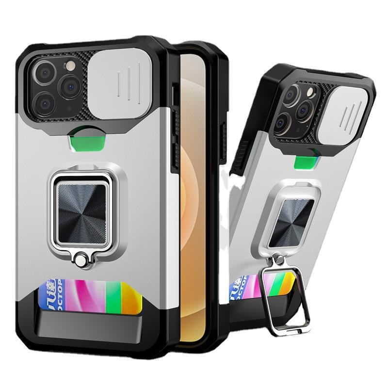 Convient pour 151617 Coques de téléphone à fenêtre coulissante