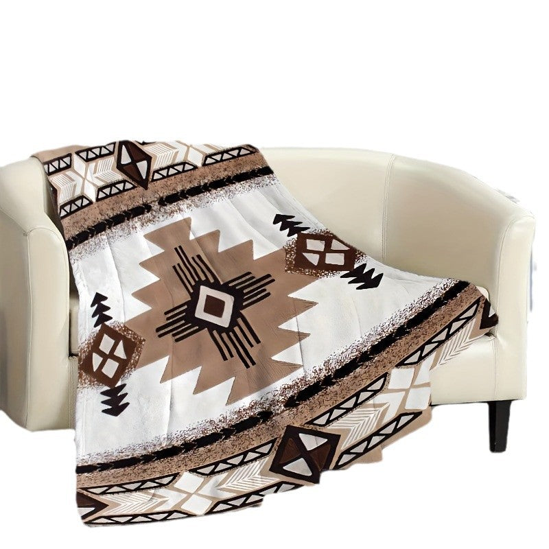 Blanket de style bohème pour literie confortable