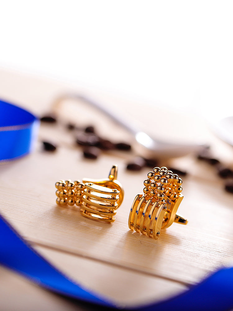 Boutons de manchette haut de gamme pour hommes