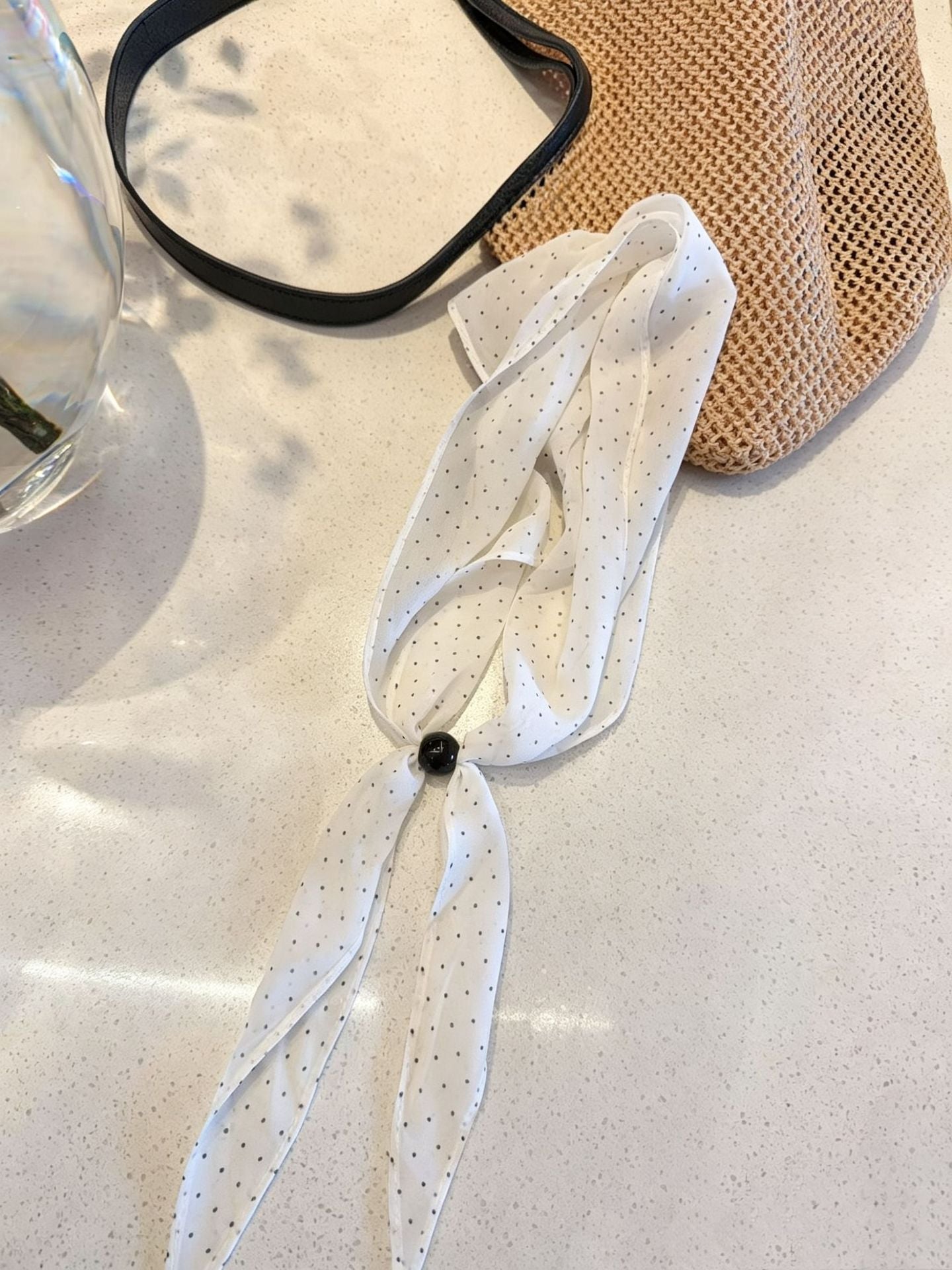 Écharpe de soie rétro florale de style coréen pour femmes