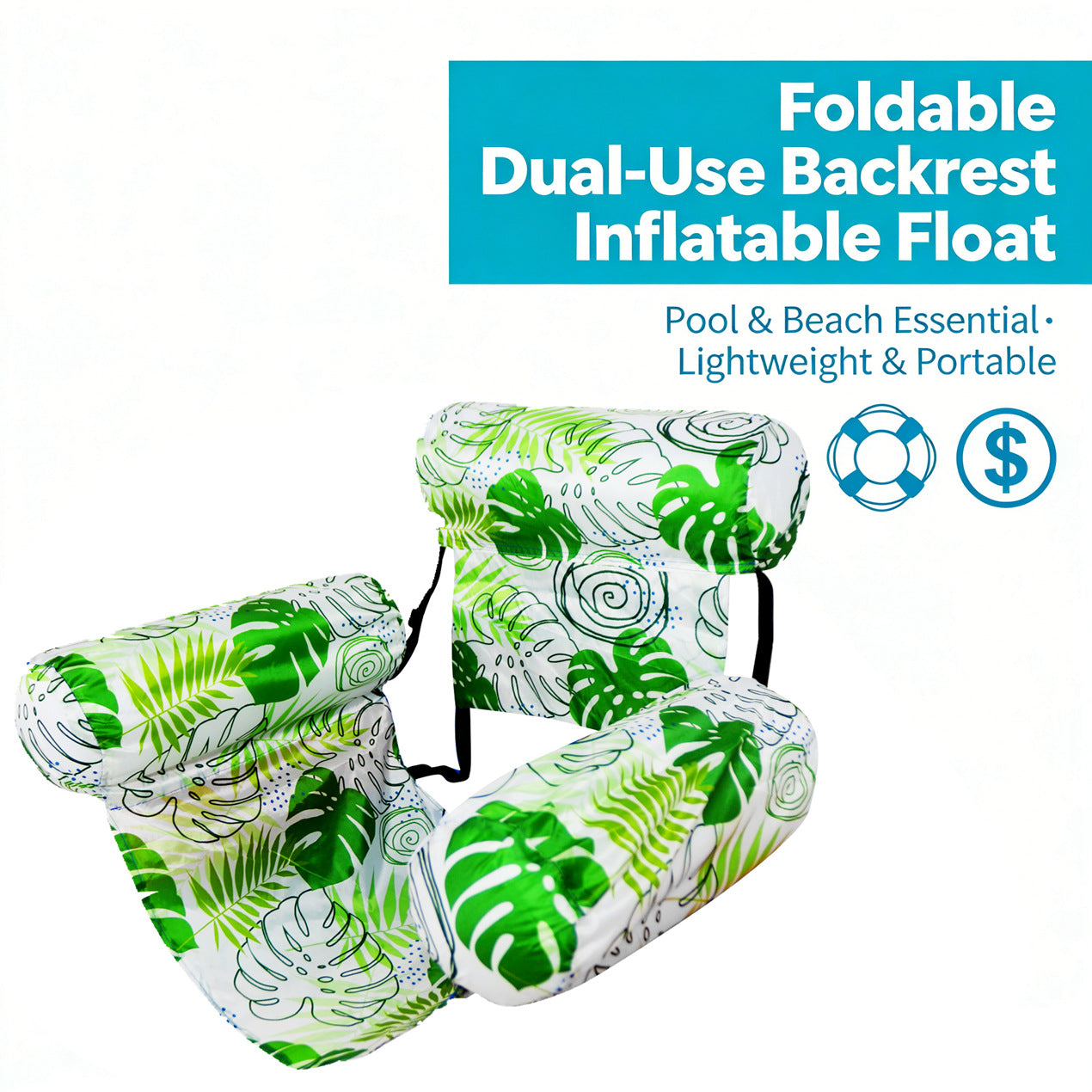 Siège gonflable à eau Lit flottant