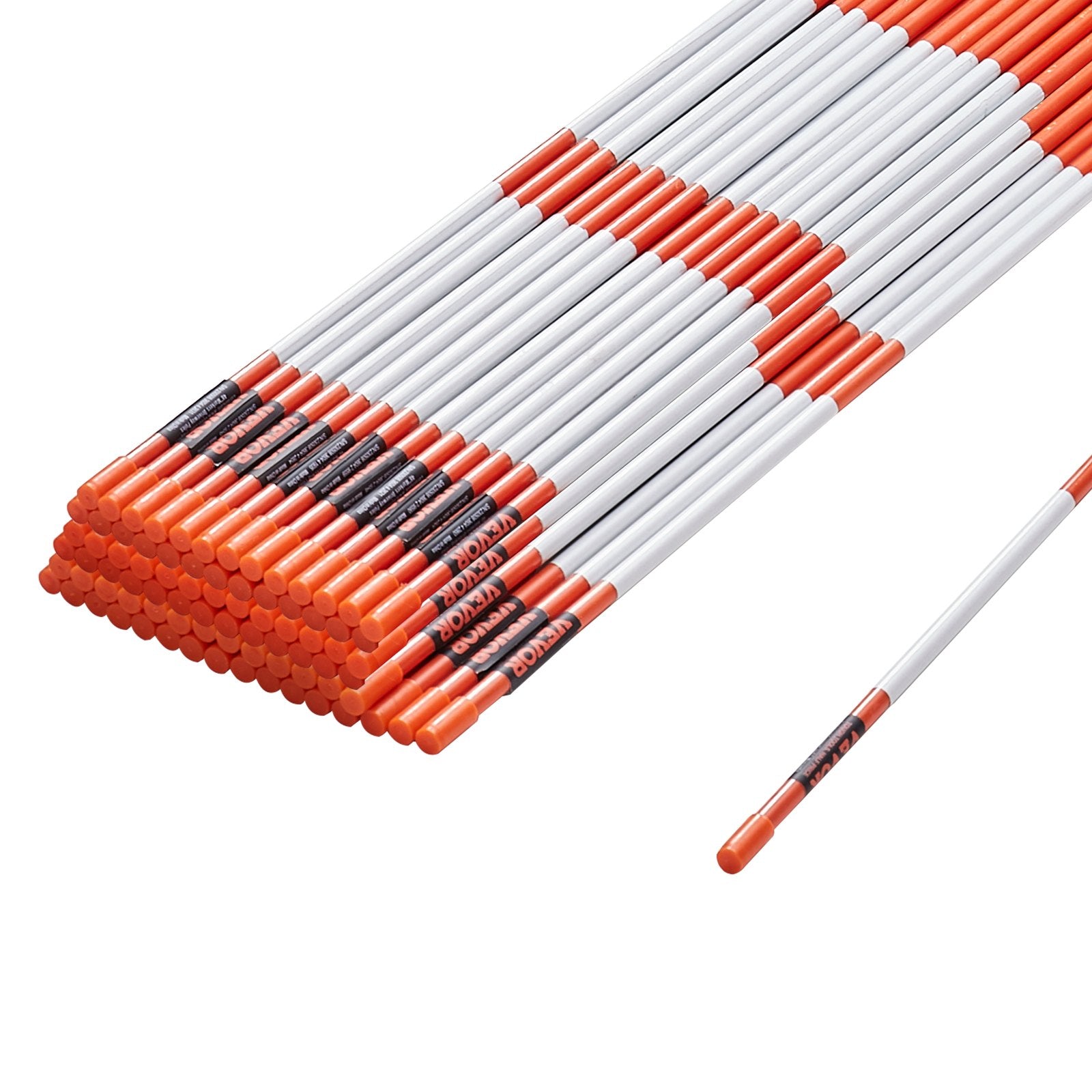 Marqueurs VEVOR 100PCS 48 pouces
