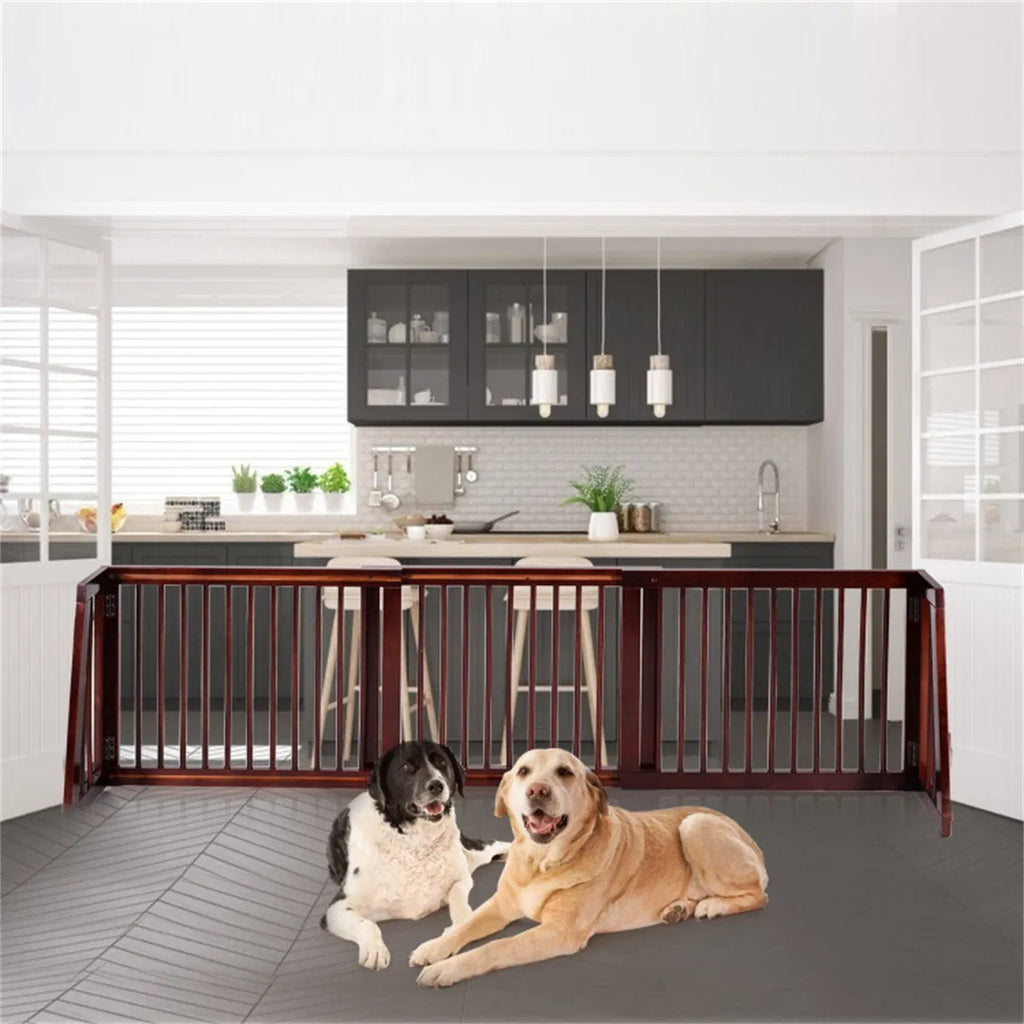 Porte en bois pour animaux 3 panneaux