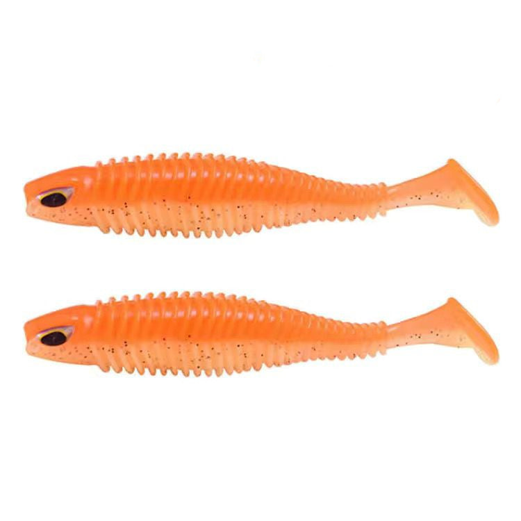 Luya Big T-tail Soft Fish Bait with Jig Head