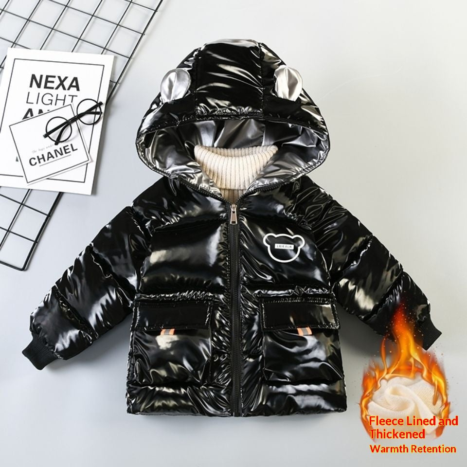 Manteau rembourré en coton pour garçons