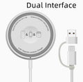 Chargeur magnétique sans fil 15W pour recharger rapidement le téléphone