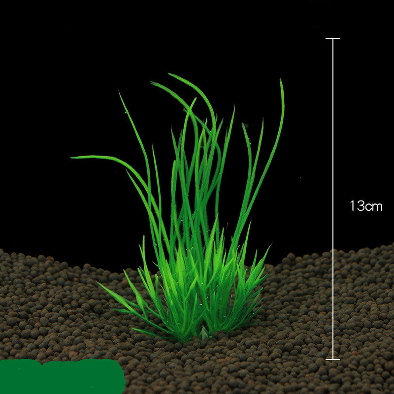Décoration de réservoir de poisson Simulation usine d'eau Aquarium paysage plastique