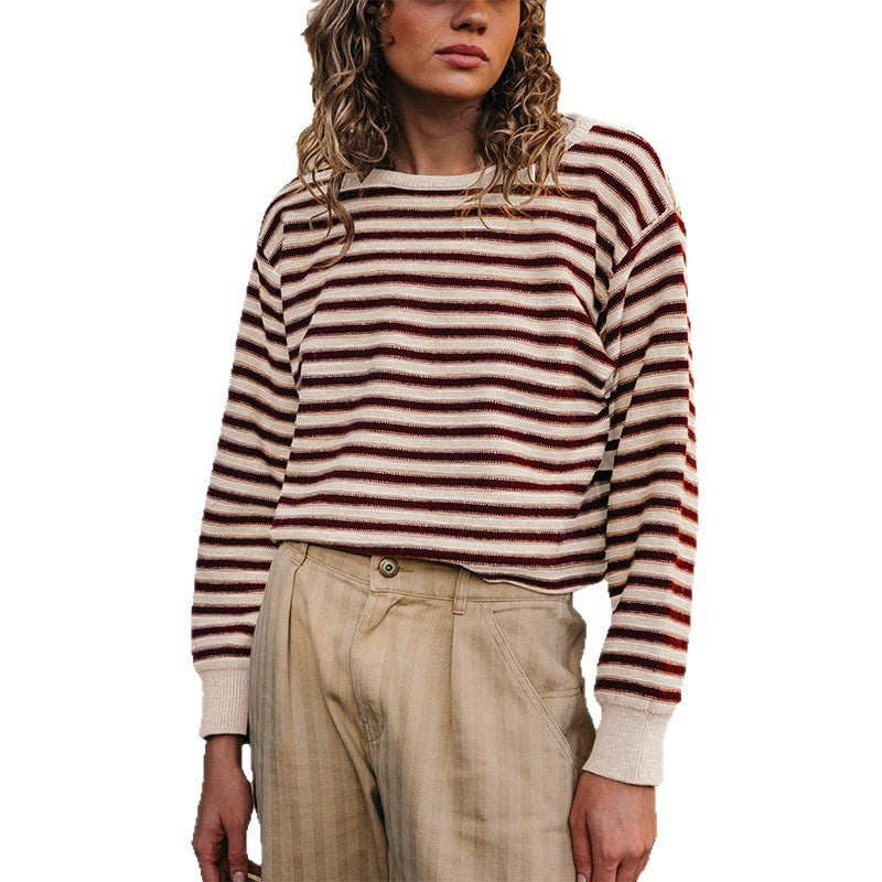 Women's crew neck shirt