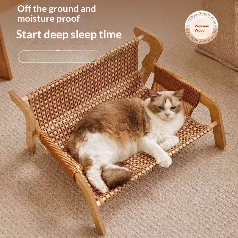 Scratch-resistant pet sofa for dogs and cats