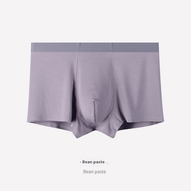Sous-vêtements masculins modaux Sans couture Boxers respirants ultra-mince Boxers jeunes