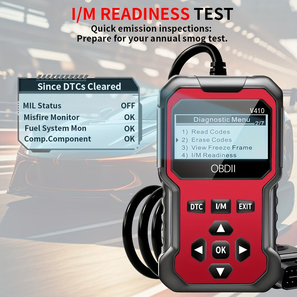 Scanner diagnostique moteur automobile
