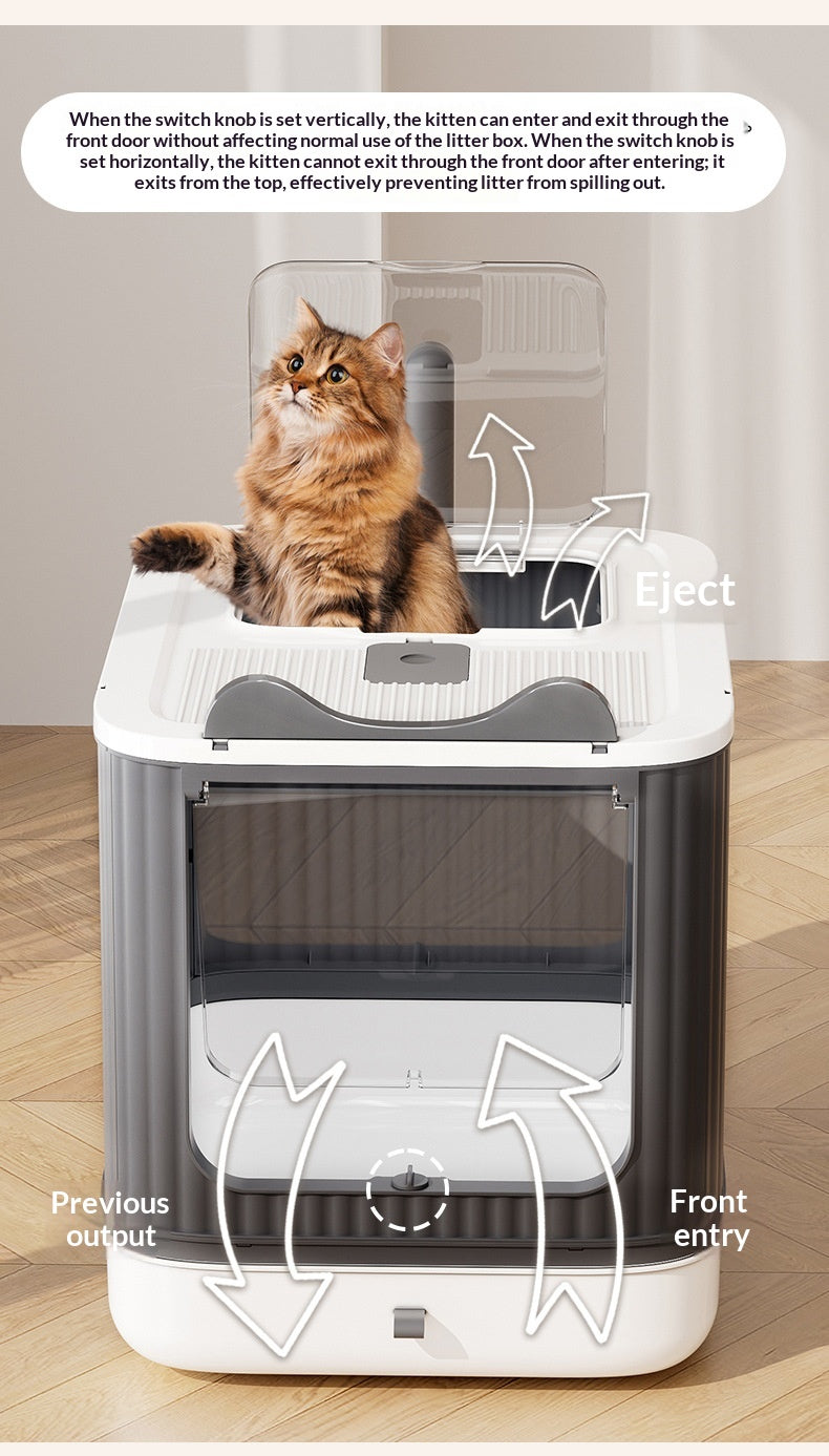 Boîte à litière pour chats