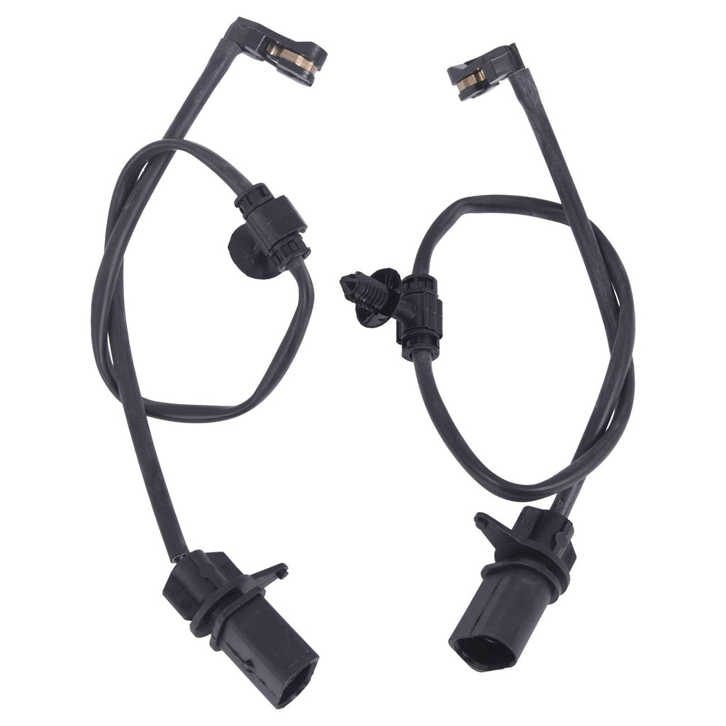 8W0615121E 2Pcs Plaque de frein arrière Capteur d'usure adapté A4 Quattro Q7 Q8 S4 S5 RS5