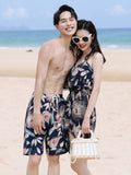 Seaside Beach Couple Lune de miel Vacances maillot de bain