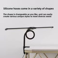 Double tête LED lampe de bureau Dimmable PC moniteur lumière lampe de table USB noir
