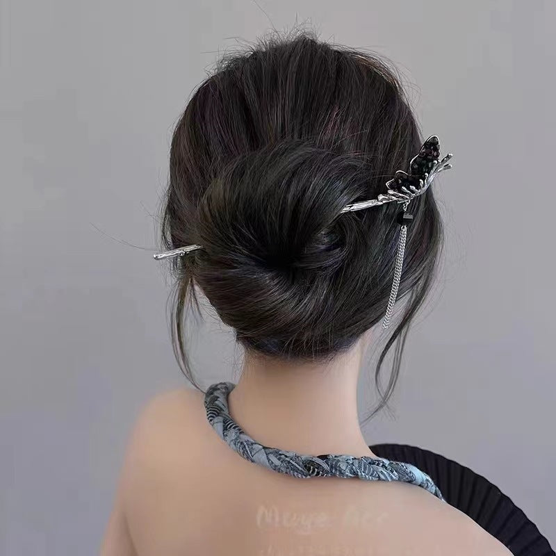 INS épingle à cheveux de style chinois avec du beurre