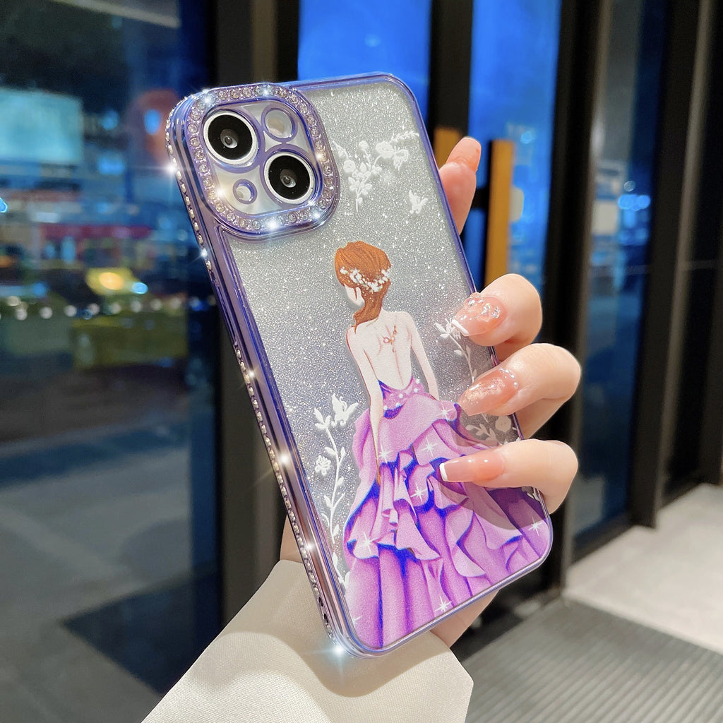 Luxury Glitter Gradient Strass Phone Case