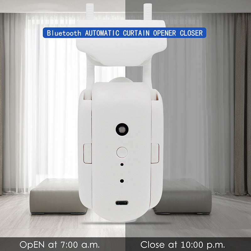 Rideaux Bluetooth sans fil automatique Curtai