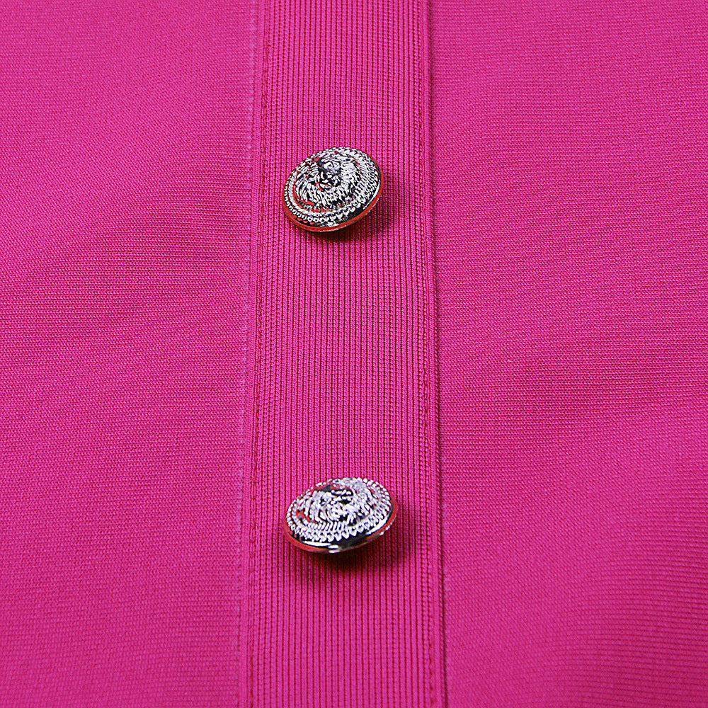 Robe à manches longues à manches longues pour dames minces