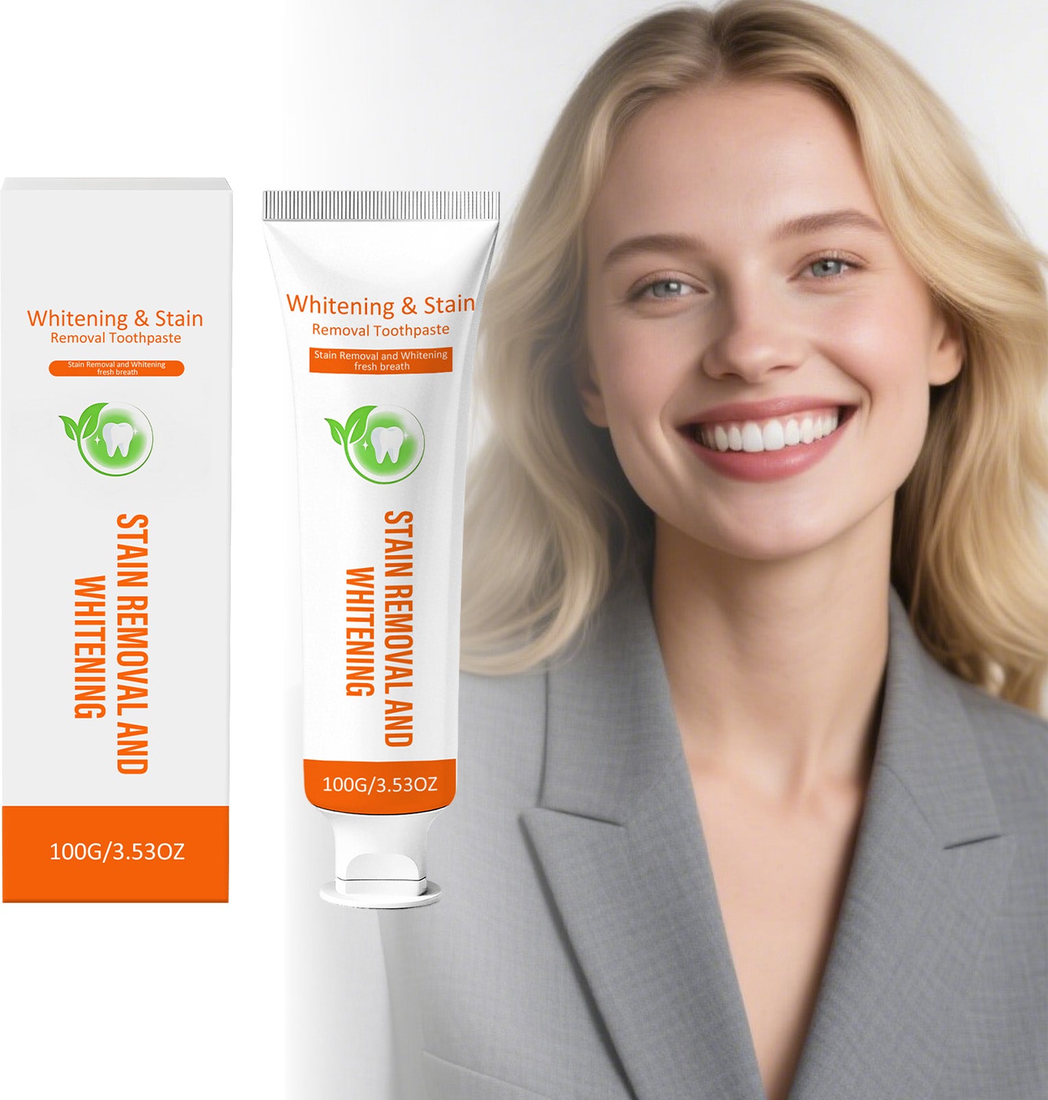 Dentifrice blanchissant doux 1 00g 1box