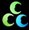 Étoile lumineuse Sticker mural-couleur de lune-4cm-2 pièces/sac