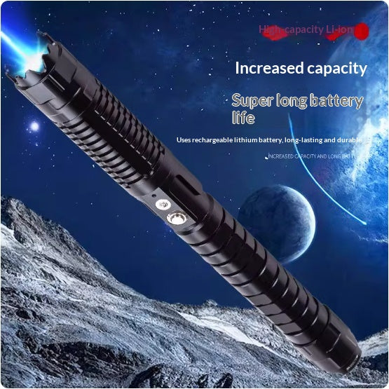 Lampe de poche laser bleu haute puissance pour le tir à longue distance extérieur