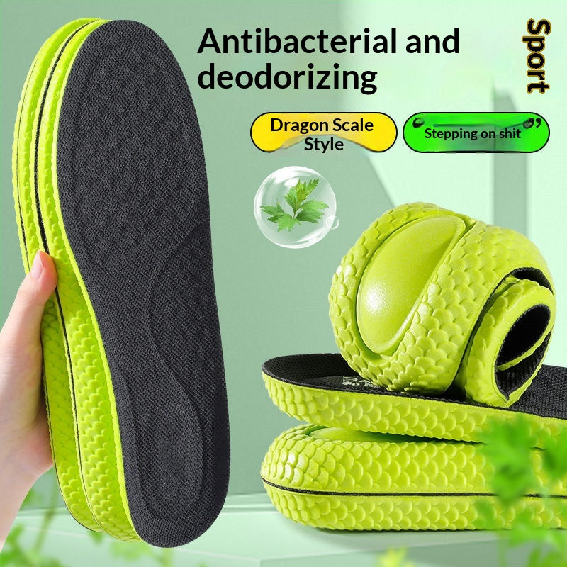 Semelles athlétiques absorbantes