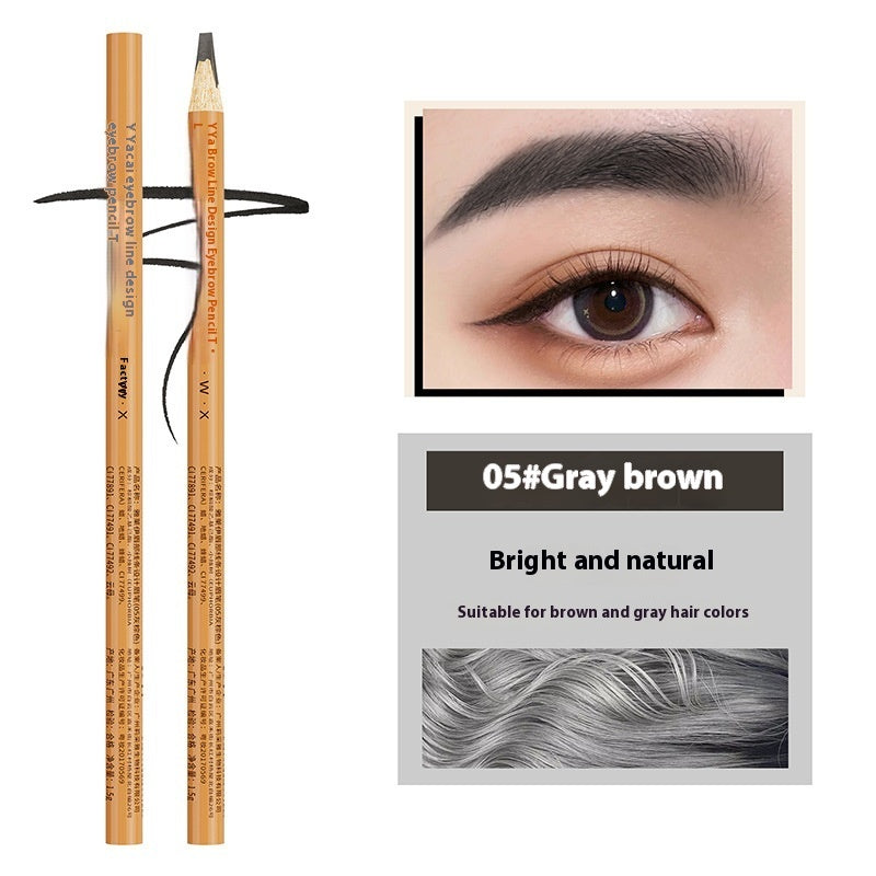 Positionnement des sourcils Crayon Ligne de sourcils Design Pen Imperméable Broderie de tatouage anti-chème