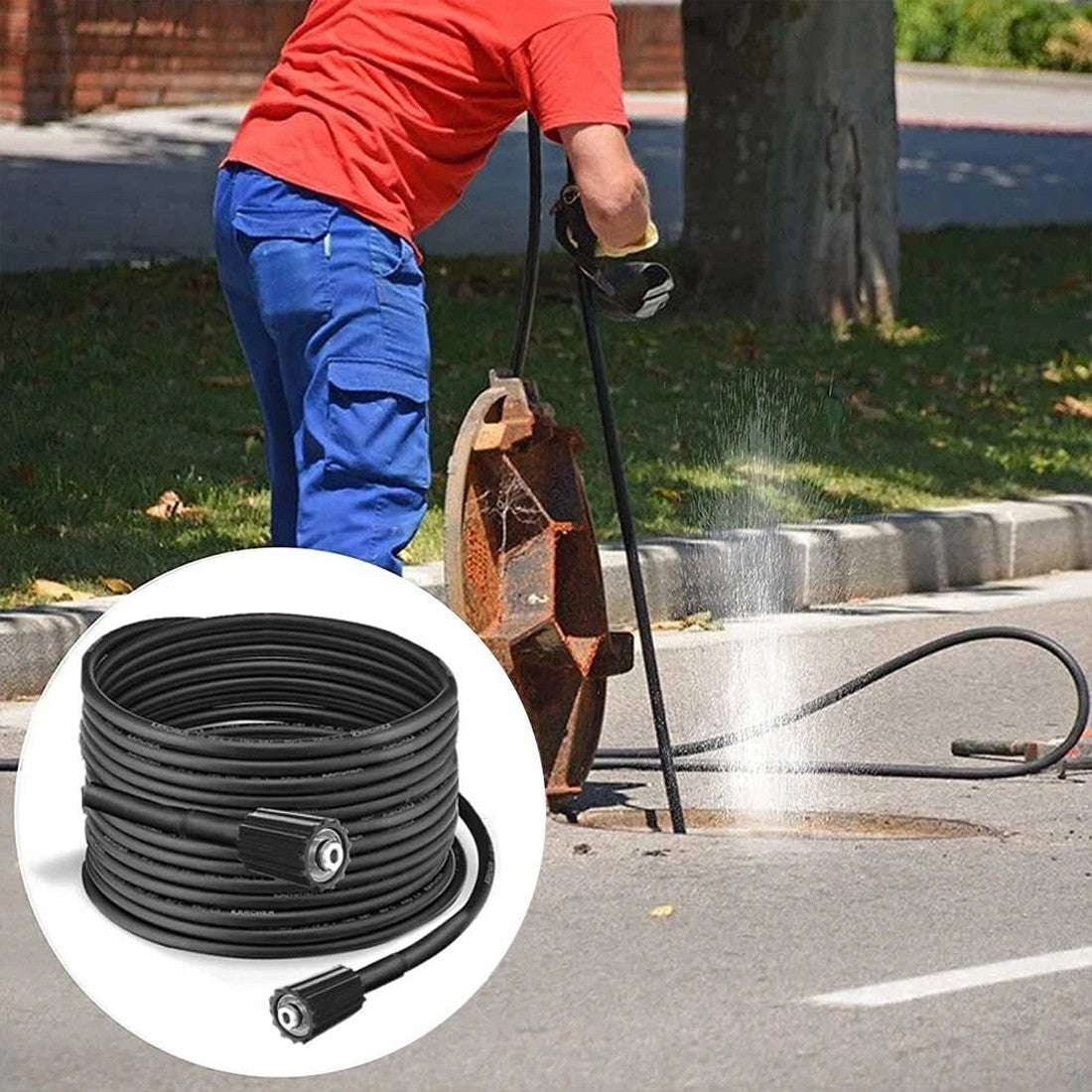 Connecteur fileté en cuivre de la série M22-14 à haute pression de 20 mètres