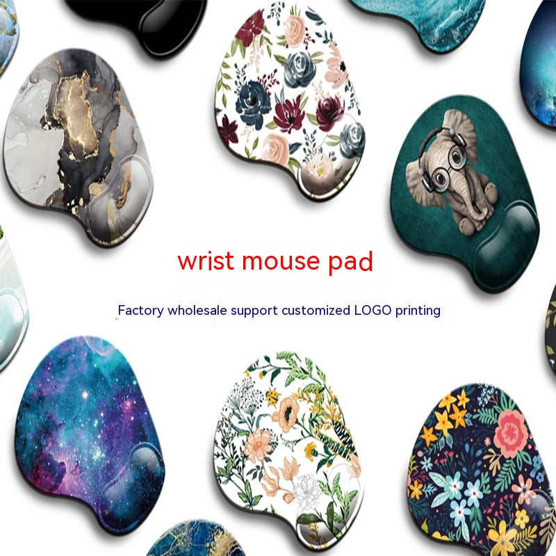 E-Commerce Wristband Rubber Sole Keyboard Pad Flower Game Jeu de bureau