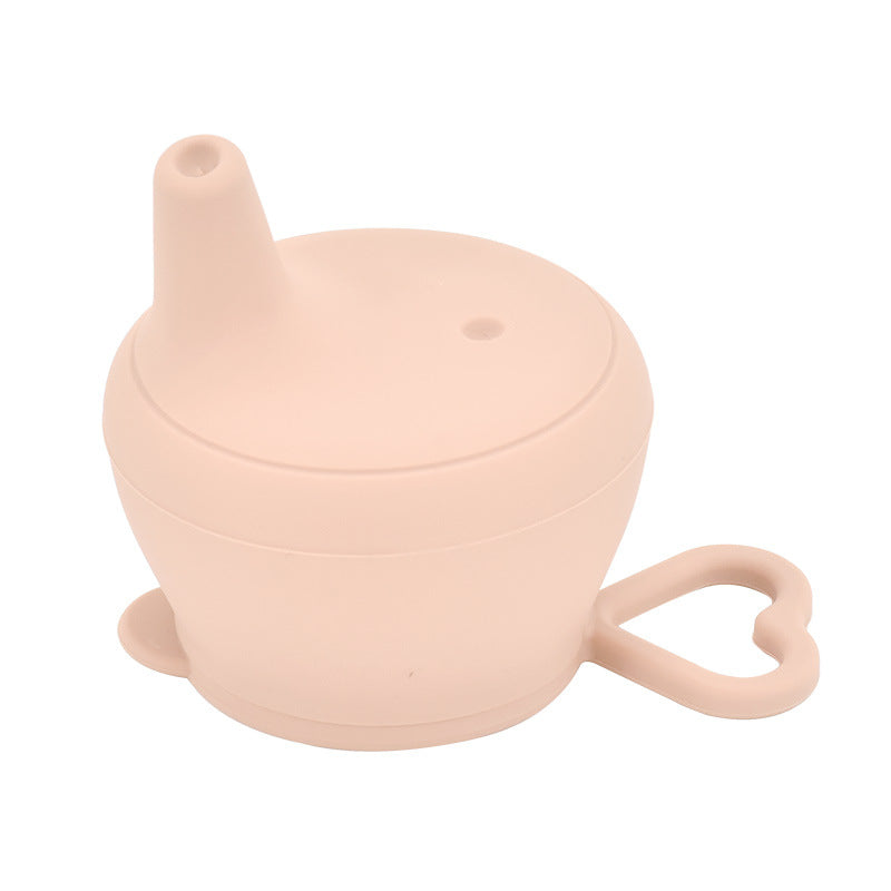 Baby Silicone Cup Lid Splash-proof Cover Fooding Cup Lid est libre de BPA